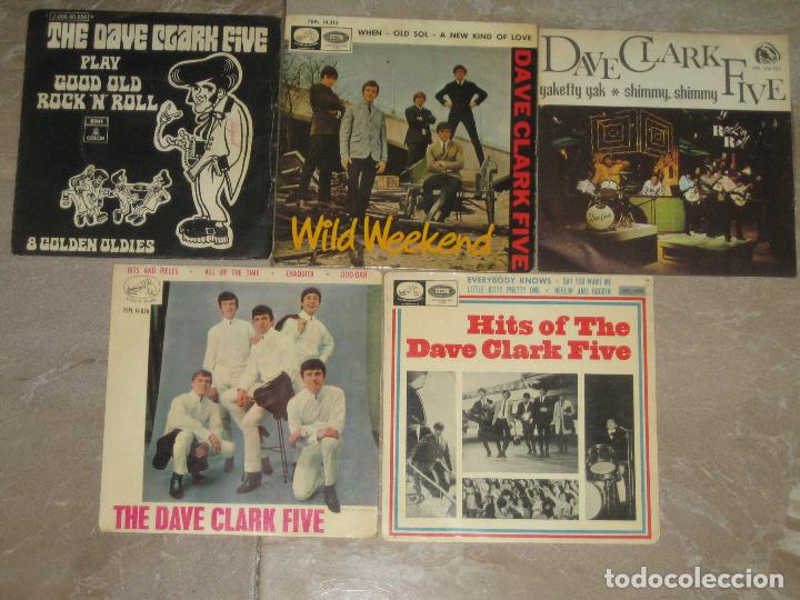Discos de vinilo: THE DAVE CLARK FIVE - LOTE DE 3 EPS Y 2 SINGLES - Foto 1