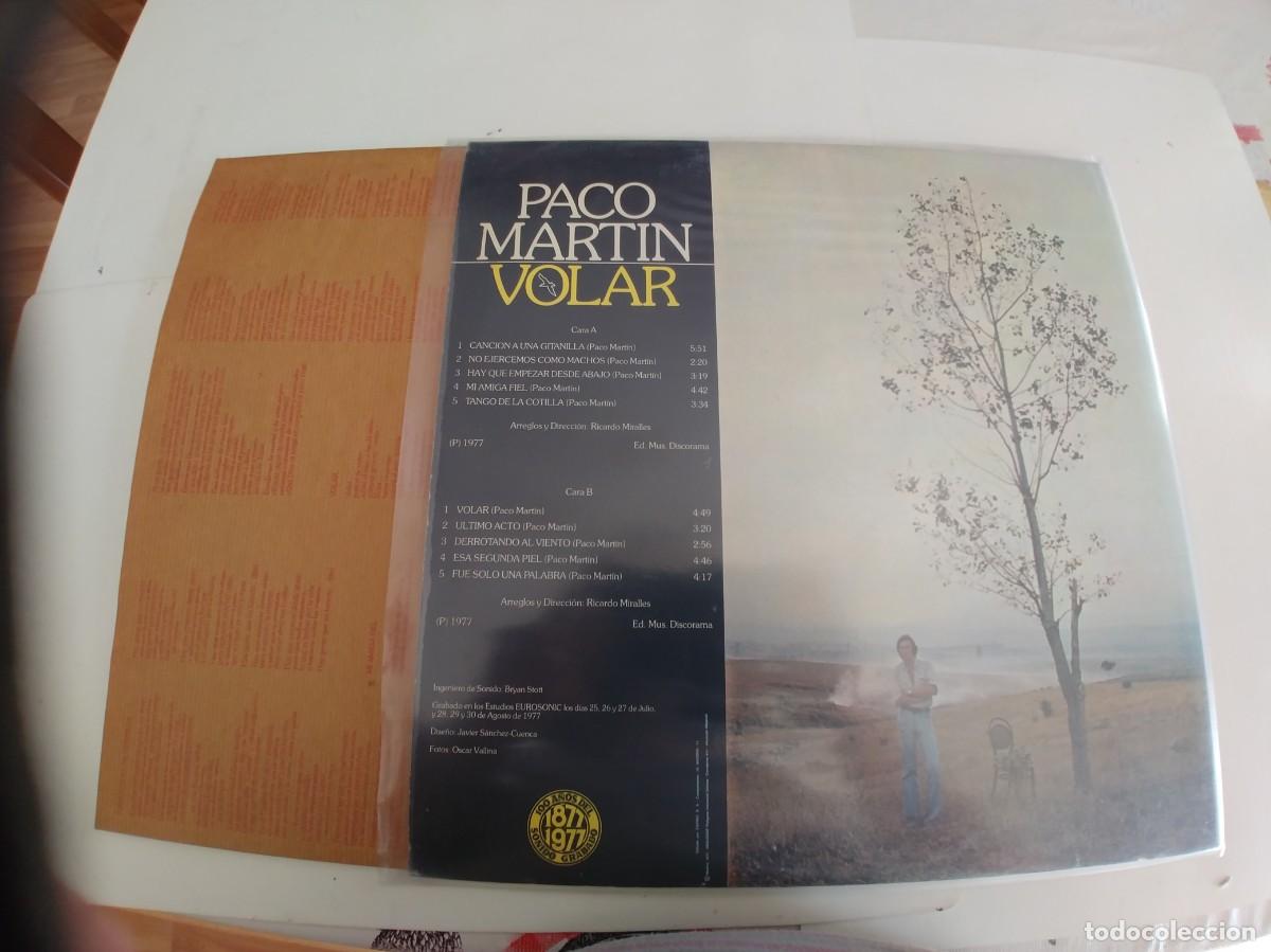Discos de vinilo: PACO MARTIN-LP VOLAR-GATEFOLD - Foto 2