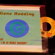 Discos de vinilo: GENE REDDING * SINGLE VINILO 7” * THIS HEART * CAPITOL USA 1974. Lote 365927581