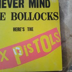 Discos de vinilo: SEX PISTOLS - NEVER MIND THE BOLLOCKS (VIRGIN, 1977) - PRIMERA EDICIÓN ESPAÑOLA -. Lote 365943991