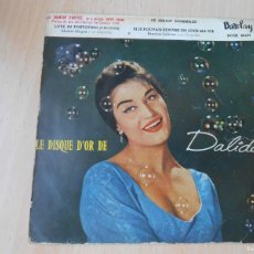 Discos de vinilo: DALIDA, EP, LA CHANSON D´ORPHÉE + 3, AÑO 1959, BARCLAY BCGE 28.159. Lote 365947616