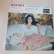 Discos de vinilo: DALIDA, EP, BAÑOS DE LUNA + 3, AÑO 1960, BARCLAY BCGE 28.248. Lote 365948691