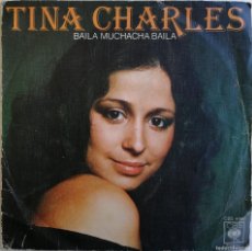 Disques de vinyle: TINA CHARLES, BAILA MUCHACHA BAILA, CBS 4480. Lote 365950216