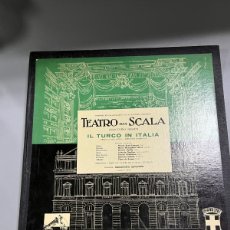 Discos de vinilo: BOX LP. TEATRO ALLA SCALA. GIOACCHINO ROSSINI - IL TURCO IN ITALIA. LA VOZ DE SU AMO. 3 LP'S. Lote 365951046
