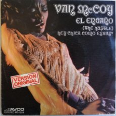 Discos de vinilo: VAN MCCOY & THE SOUL CITY SYMPHONY, EL ENGAÑO, THE HUSTLE, AVCO MO 1509. Lote 365952951