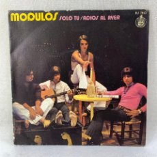 Discos de vinilo: SINGLE MODULOS - SOLO TU - ESPAÑA - AÑO 1971. Lote 365980246