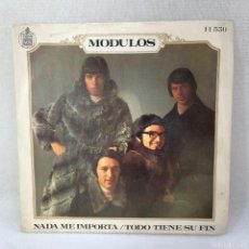 Discos de vinilo: SINGLE MODULOS - NADA ME IMPORTA - ESPAÑA - AÑO 1969. Lote 365980446