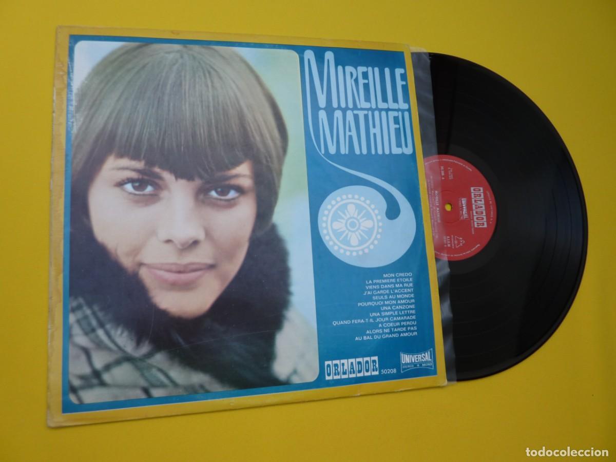 Discos de vinilo: LP MIRELLE MATHIEU - Mon Credo - SPAIN Press - 50208 (EX-/EX-) 4 - Foto 1