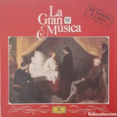 Discos de vinilo: CAJA LA GRAN MÚSICA. 4 VINILOS. DE CHOPIN A LIST.. Lote 365991411