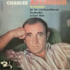 Discos de vinilo: CHARLES AZNAVOUR. EP. SELLO BARCLAY. EDITADO EN ESPAÑA. AÑO 1965. Lote 365991886