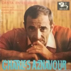 Discos de vinilo: CHARLES AZNAVOUR. EP. SELLO BARCLAY. EDITADO EN ESPAÑA. AÑO 1966. Lote 365992531