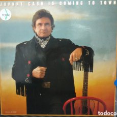 Discos de vinilo: JOHNNY CASH - JOHNNY CASH IS COMING TO TOWN (LP, ALBUM). Lote 365992851