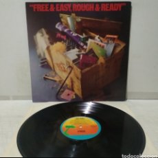 Discos de vinilo: FREE - FREE AND EASY , ROUGH AND READY 1976 UK / PAUL RODGERS , PAUL KOSSOFF. Lote 365997521