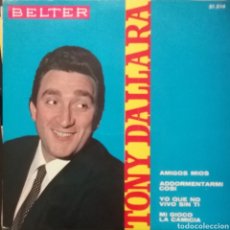 Discos de vinilo: TONY DALLARA. EP. SELLO BELTER. EDITADO EN ESPAÑA. AÑO 1965. Lote 365997571
