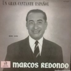 Discos de vinilo: MARCOS REDONDO. EP. SELLO ODEON. EDITADO EN ESPAÑA. AÑO 1959. Lote 365999631