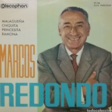 Discos de vinilo: MARCOS REDONDO. EP. SELLO DISCOPHON. EDITADO EN ESPAÑA. AÑO 1963. Lote 366000386