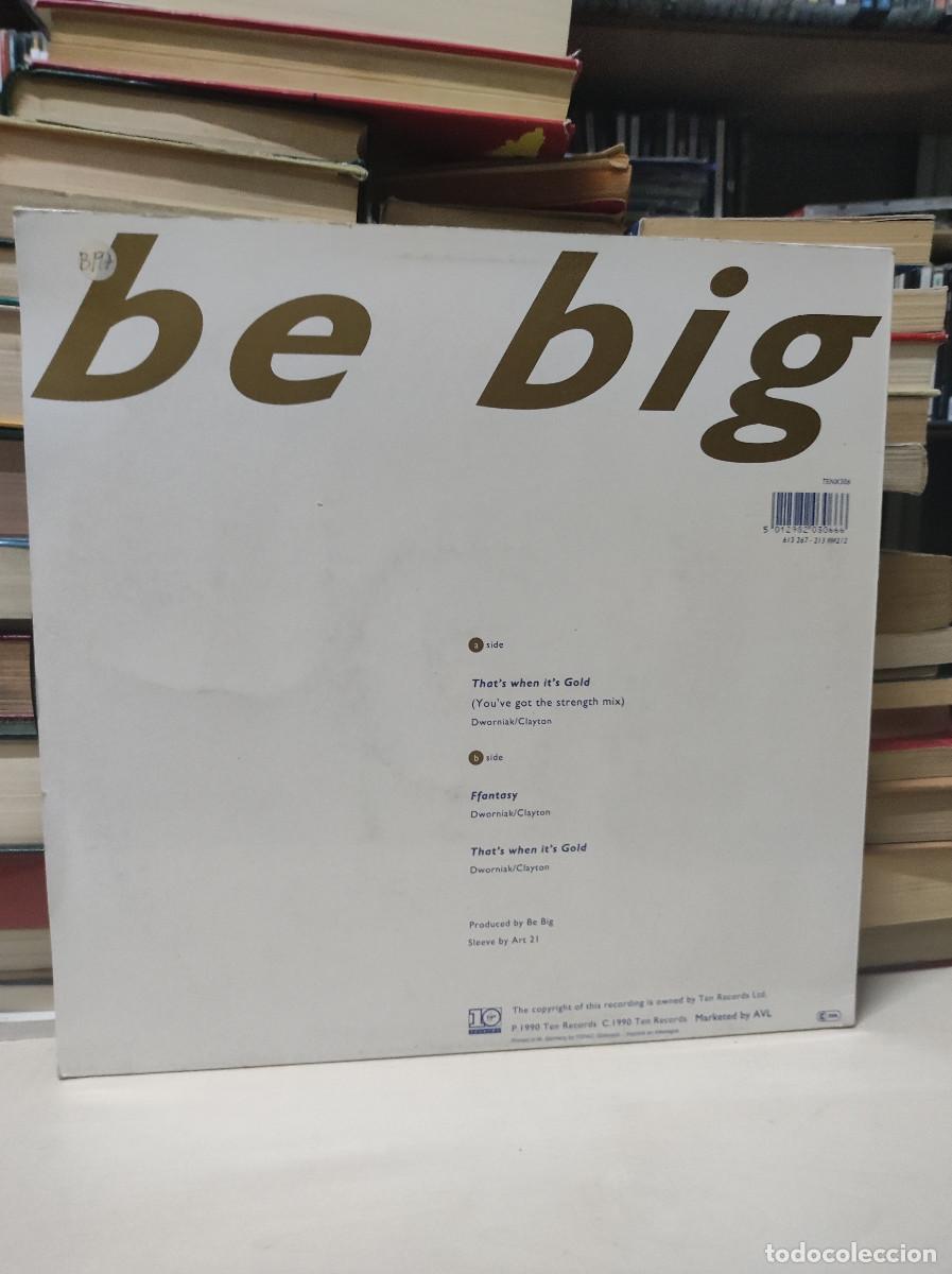 Discos de vinilo: Be Big &ndash; Thats When Its Gold - Foto 2