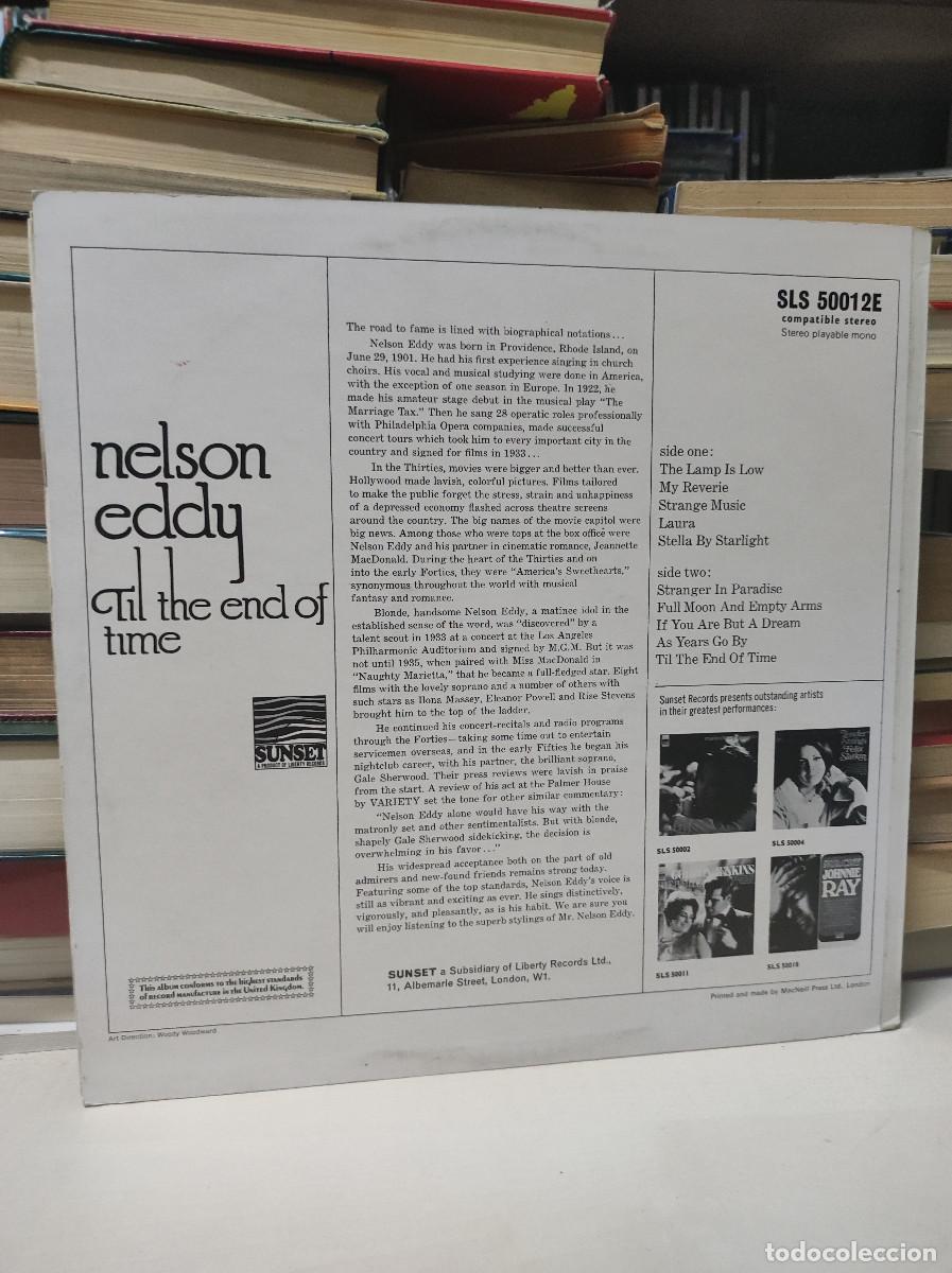 Discos de vinilo: Nelson Eddy &ndash; Til The End Of Time - Foto 2