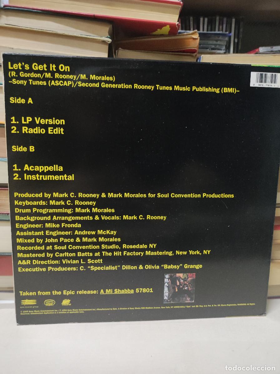 Discos de vinilo: Shabba Ranks &ndash; Lets Get It On - Foto 2