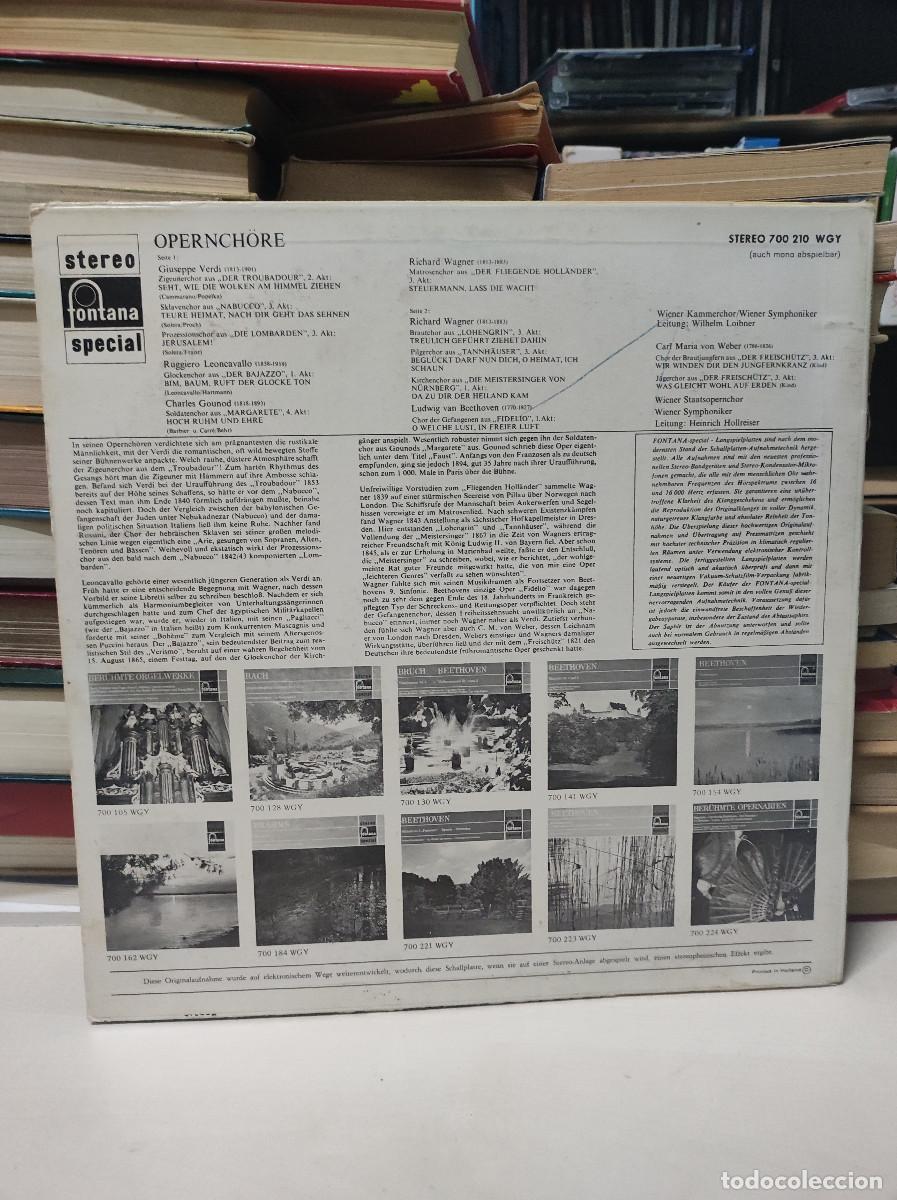 Discos de vinilo: Opernch&ouml;re - Foto 2
