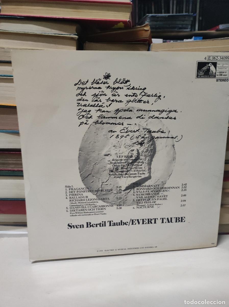 Discos de vinilo: Sven Bertil Taube &ndash; Evert Taube - Foto 2