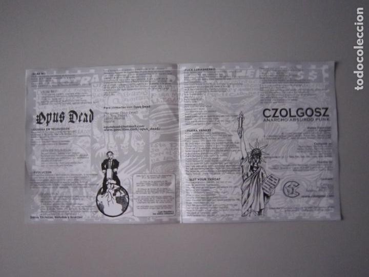 Discos de vinilo: EP - SPLIT - HARDCORE - CZOLGOSZ Y OPUS DEAD - 2005 - Foto 3