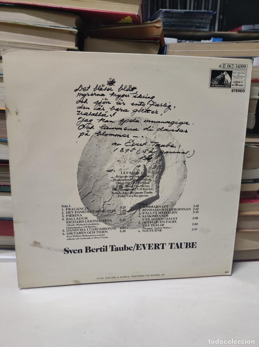 Discos de vinilo: Sven Bertil Taube &ndash; Evert Taube - Foto 2