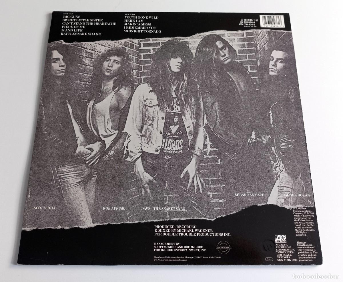 Discos de vinilo: LP SKID ROW - SKID ROW - Foto 2
