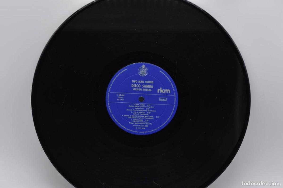 Discos de vinilo: Two Man Sound &ndash; Disco Samba ( Versi&oacute;n integra ) // Hispavox &ndash; S 60.461 // 1980 - Foto 3