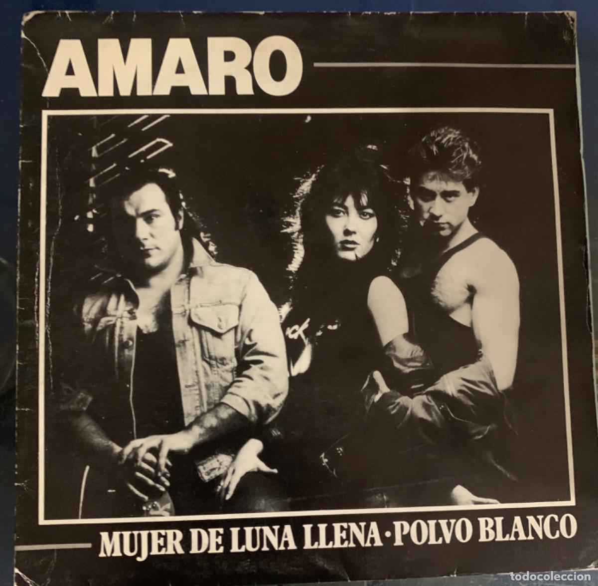 Discos de vinilo: Amaro Mujer de luna llena - Foto 1