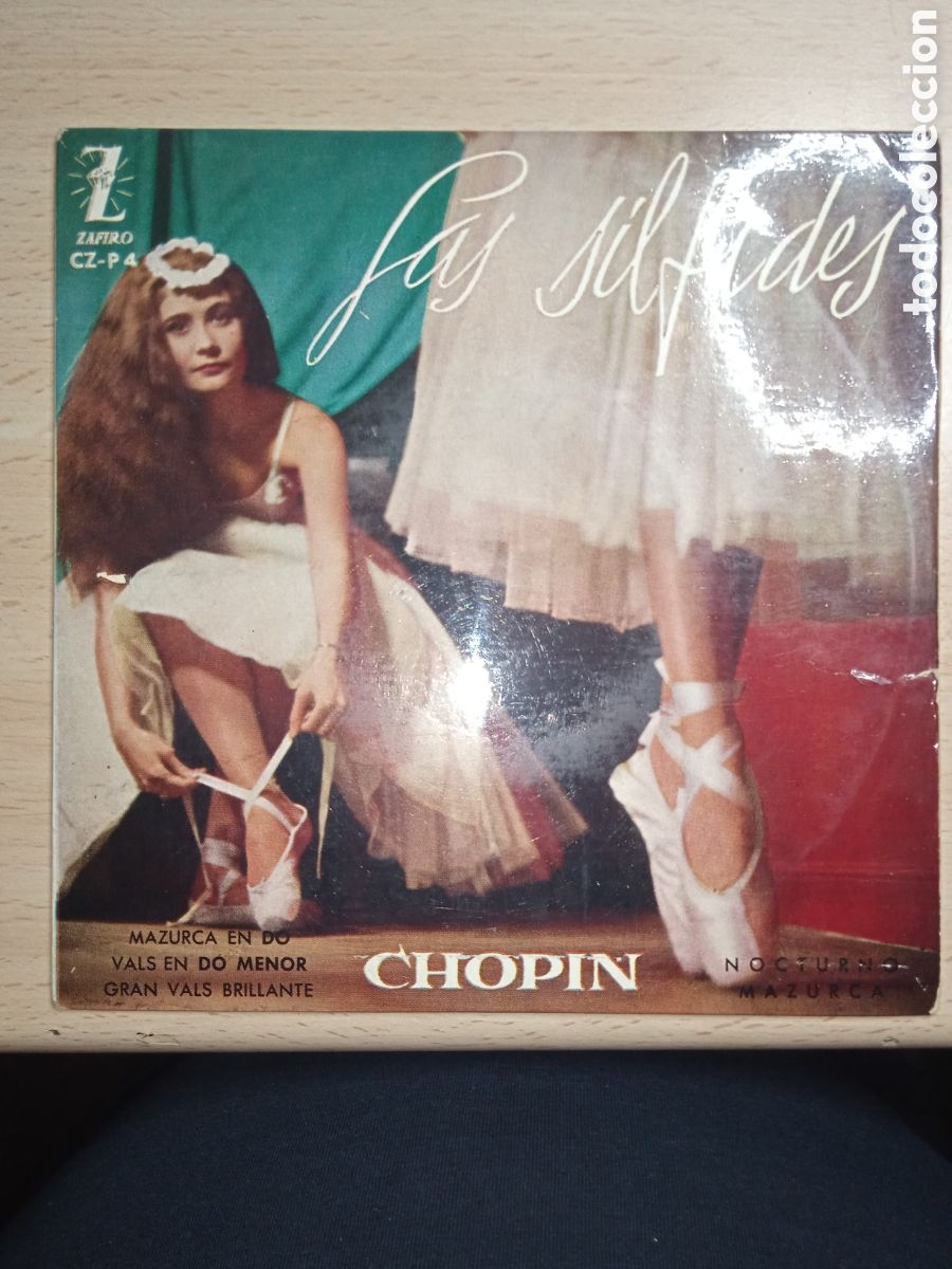 Discos de vinilo: EP 7&rdquo;Las s&iacute;lfides.chopin1959 - Foto 1