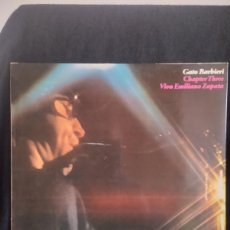 Discos de vinilo: LP GATEFOLD,GATO BARBIERI - CHAPTER THREE: VIVA EMILIANO ZAPATA ,1977 ESPAÑA. Lote 366103906