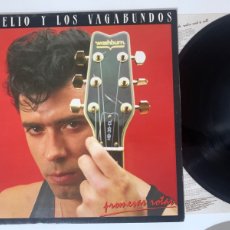Discos de vinilo: LP AURELIO Y LOS VAGABUNDOS ‎– PROMESAS ROTAS DE 1987. Lote 366108021