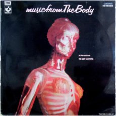 Discos de vinilo: RON GEESIN & ROGER WATERS - MUSIC FROM THE BODY - LP SPAIN 1974 - HARVEST 1 J 062-04615 - VG+/VG+. Lote 366111416