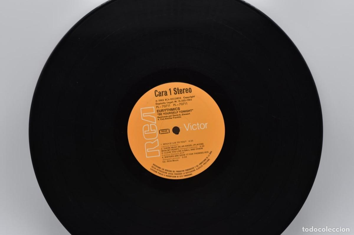 Discos de vinilo: Eurythmics &ndash; Be Yourself Tonight // RCA &ndash; PL 70711 // 1985 - Foto 3