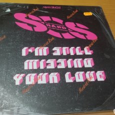 Discos de vinilo: DISCO VINILO LP DE S.O.S. BAND ” I'M STILL MISSING YOUR LOVE” EDICIÓN ESPAÑOLA DE 1989. Lote 366115991