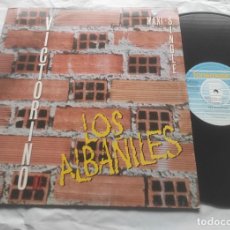 Discos de vinilo: LOS ALBAÑILES - VICTORINO -MAXI-1993-. Lote 366121981