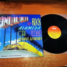 Discos de vinilo: ANDALUCIA EN ROCK LP VINILO 1980 MEDINA AZAHARA ALAMEDA CAI IMAN CALIFATO INDEPENDIENTE 8 TEMAS. Lote 366128456