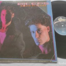 Discos de vinilo: BICEPS - MUÑECO DE FICCIÓN / LA FIESTA FINAL - MAXI -1985-. Lote 366131156