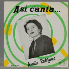 Discos de vinilo: EP. AMÁLIA RODRIGUES – ASÍ CANTA .... Lote 366136316