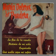 Discos de vinilo: EP. MARIA DOLORES PRADERA – LA FLOR DE LA CANELA. Lote 366137246