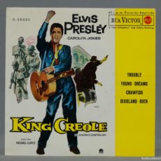 Discos de vinilo: EP. ELVIS PRESLEY. KING CREOLE. Lote 366143151