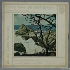 Discos de vinilo: EP. BEETHOVEN - THE HAGUE PHILHARMONIC ORCHESTRA, WILLEM VAN OTTERLOO – OVERTURES. Lote 366143711