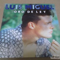 Discos de vinilo: LUIS MIGUEL (SN) ORO DE LEY AÑO – 1990 - PROMOCIONAL. Lote 366147211