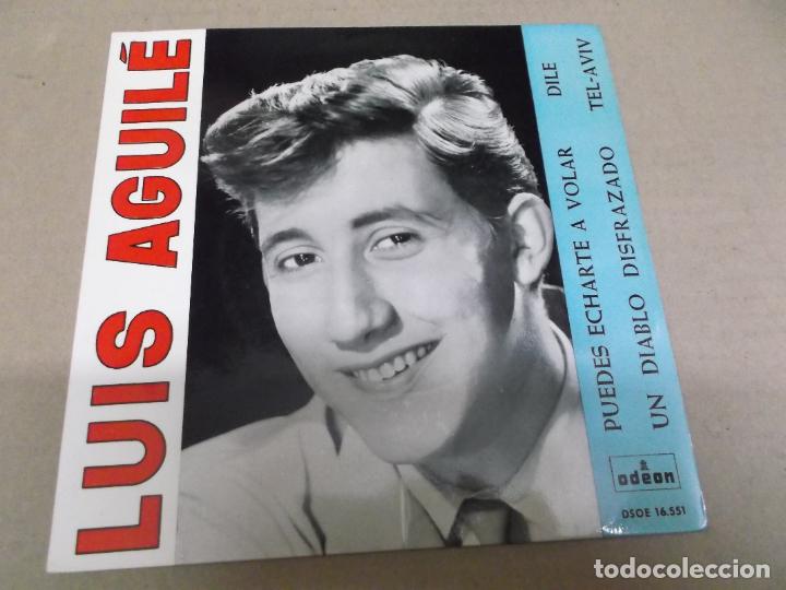 Discos de vinilo: LUIS AGUILE (EP) DILE A&Ntilde;O &ndash; 1963 - Foto 1