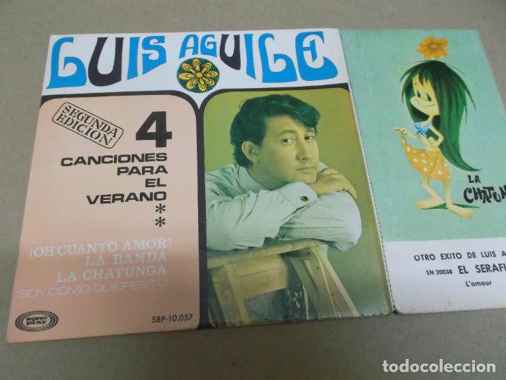 Discos de vinilo: LUIS AGUILE (EP) LA CHATUNGA A&Ntilde;O &ndash; 1967 - Foto 1
