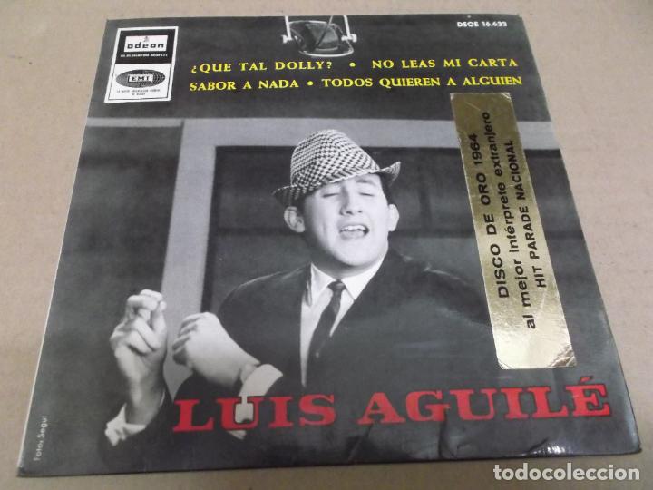 Discos de vinilo: LUIS AGUILE (EP) QUE TAL DOLLY A&Ntilde;O &ndash; 1964 - Foto 1