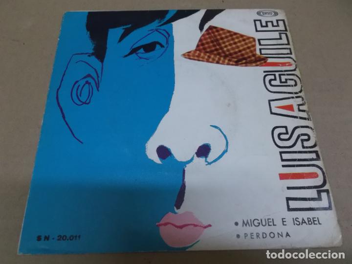 Discos de vinilo: LUIS AGUILE (SN) MIGUEL E ISABEL A&Ntilde;O &ndash; 1966 - Foto 1