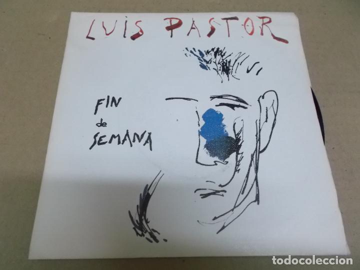 Discos de vinilo: LUIS PASTOR (SN) FIN DE SEMANA A&Ntilde;O &ndash; 1988 - Foto 1