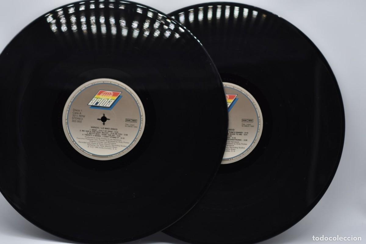 Discos de vinilo: Lo Mas Disco // Ariola &ndash; 303 950 // 1990 - Foto 3